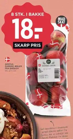 MENY Gestus Danske æbler (8 stk. i bakke) tilbud