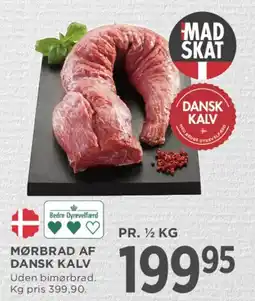MENY MØRBRAD AF DANSK KALV tilbud
