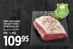 MENY Freygaard Oksetyndstegsfilet tilbud