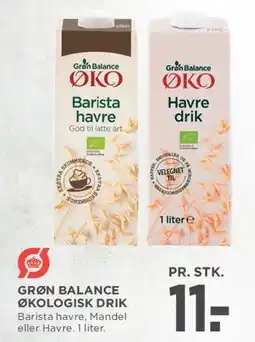 MENY Grøn Balance Økologisk drik (1 l) tilbud