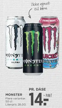 MENY Monster (dåse) tilbud
