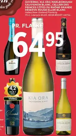 MENY Kia Ora Sauvignon Blanc tilbud