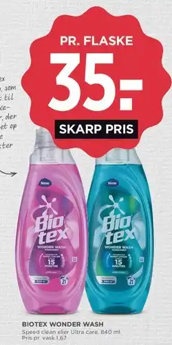 MENY Biotex Wonder Wash tilbud