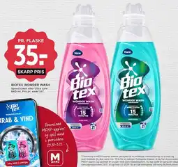 MENY Biotex Wonder Wash tilbud