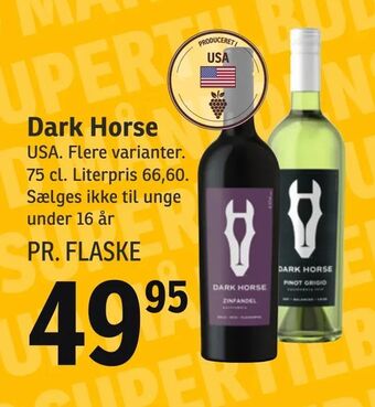 SPAR Dark Horse tilbud