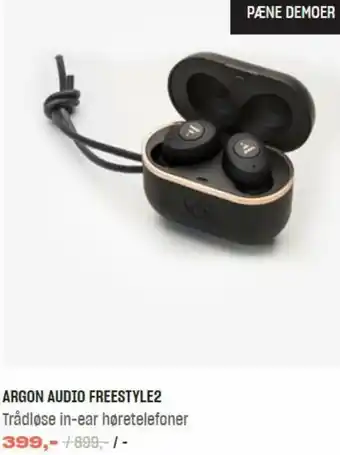 Argon Audio Freestyle2 Trådløse In-Ear Høretelefoner