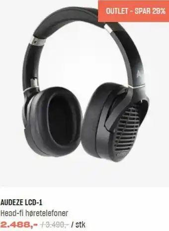 Audeze LCD-1 Head-Fi Høretelefoner