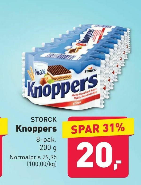 Knoppers tilbud hos ALDI