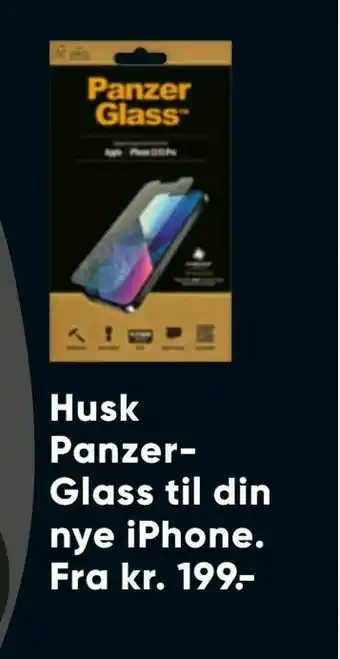 Bilka Husk Panzer- Glass til din nye iPhone tilbud