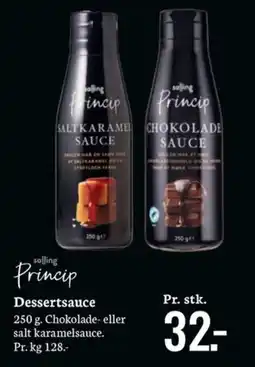 Føtex Salling Princip Dessertsauce tilbud