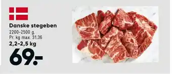 Bilka Danske stegeben tilbud