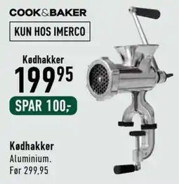 Imerco Cook&Baker Kødhakker tilbud