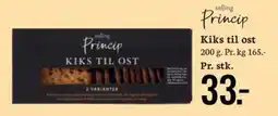 Føtex Princip kiks til ost tilbud