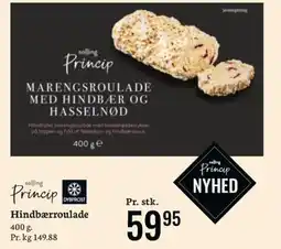Føtex Princip Hindbærroulade tilbud