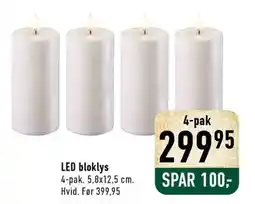 Imerco LED bloklys tilbud