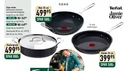 Imerco Tefal Jamie Oliver Pande 28 cm tilbud