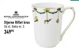 Imerco Royal Copenhagen Stjerne Riflet krus tilbud