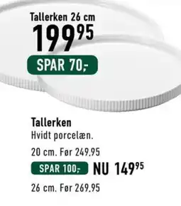 Imerco Tallerken tilbud