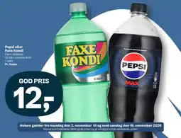 Let-Køb Pepsi eller Faxe Kondi tilbud