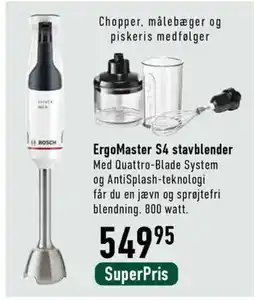 Imerco Bosch Ergomaster S4 stavblender tilbud