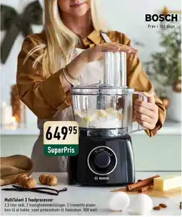 Imerco Bosch Multitalent 3 foodprocessor tilbud