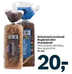 Let-Køb Schulstad Levebrød tilbud