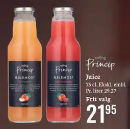 Føtex Princip Juice tilbud