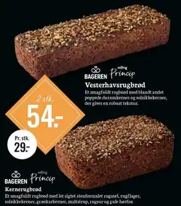 Føtex Bageren Princip Vesterhavsrugbrød tilbud
