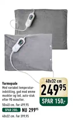 Imerco Varmepude tilbud