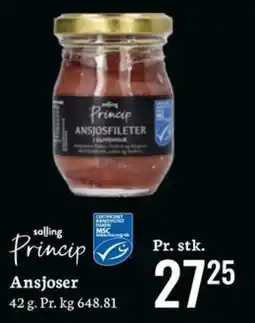 Føtex salling Princip Ansjoser tilbud