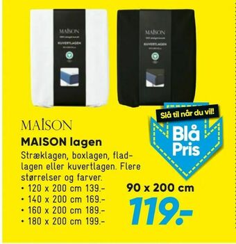 Bilka MAISON lagen tilbud
