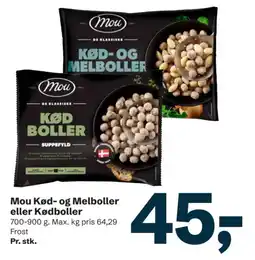 Let-Køb Mou Kød- og Melboller eller Kødboller tilbud