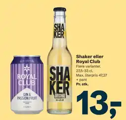 Let-Køb Shaker tilbud