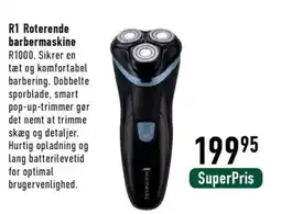 Imerco Remington R1 Roterende barbermaskine R1000 tilbud