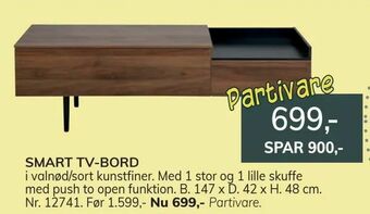 Daells Bolighus Smart tv-bord tilbud