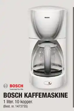 Stark Bosch kaffemaskine tilbud
