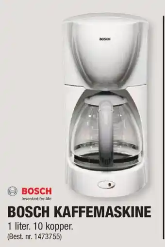 Bosch kaffemaskine