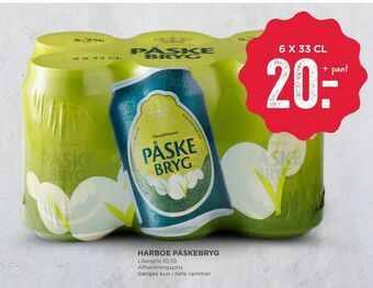 MENY Harboe påskebryg tilbud