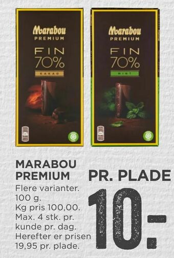 MENY Marabou premium tilbud