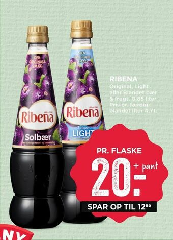 MENY Ribena tilbud