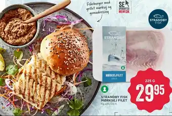 Strandby fisk mørksej filet