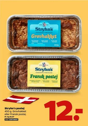 Netto Stryhn's postej tilbud