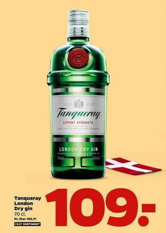 Netto Tanqueray London Dry gin tilbud