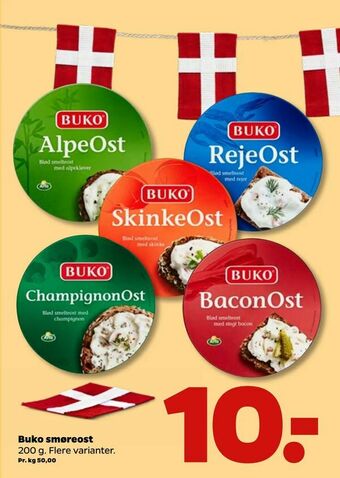 Netto Buko smøreost tilbud