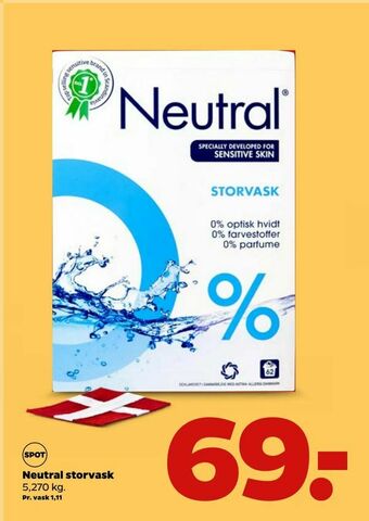 Netto Neutral storvask tilbud