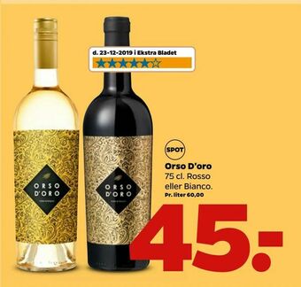 Netto Orso D'oro tilbud