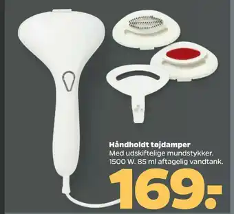 Netto Håndholdt tøjdamper tilbud