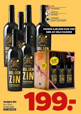 Netto Golden Zin tilbud