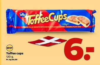 Netto Toffee cups tilbud