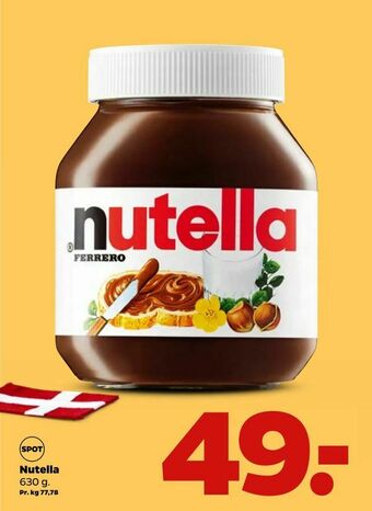 Netto Nutella tilbud